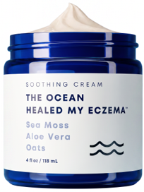 Soothing cream in daily use